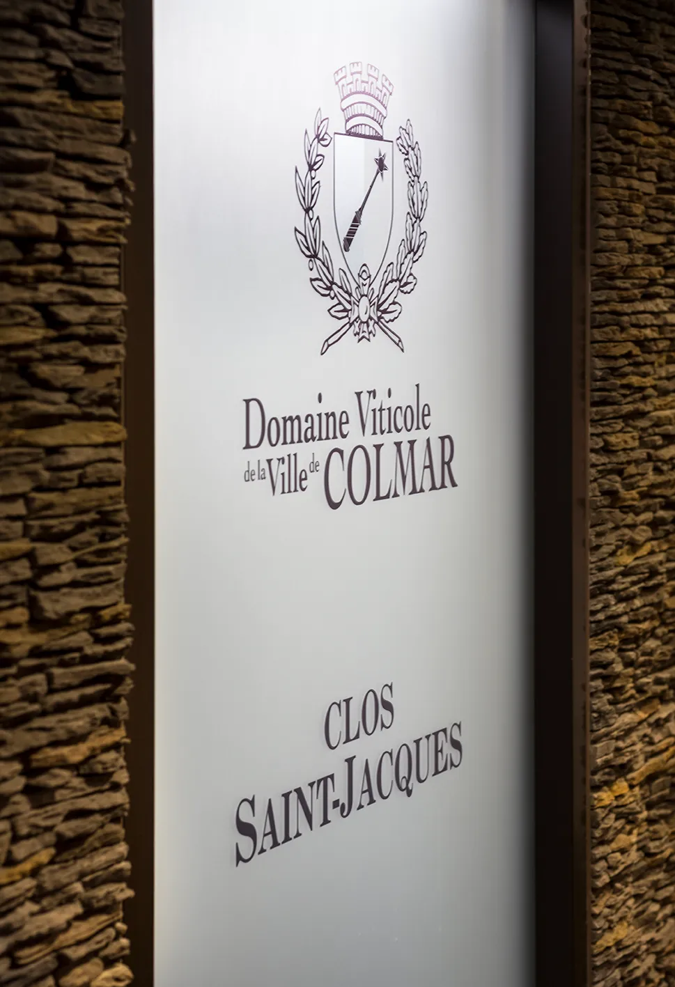 Domaine Viticole de la Ville de Colmar Clos Saint-Jacques identity